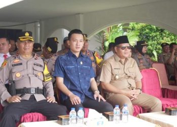 Wabup Hadiri Apel Gelar Pasukan Operasi Zebra Toba 2024