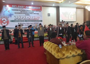 Paslon Bupati Paluta Hariro-Yusuf “HARUS” Kukuhkan Tim Pemenangan dan Relawan se- Kabupaten Paluta
