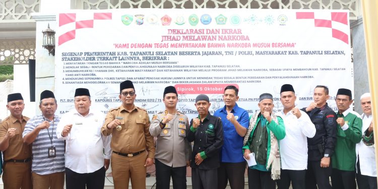 Plt. Bupati Tapsel Sambut Baik Jihad Melawan Narkoba
