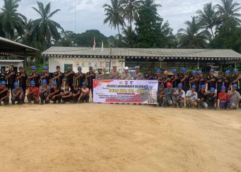 Satlantas Polres Labusel Sosialisasi Operasi Zebra Toba 2024 di PT PP LONSUM Sei Rumbia