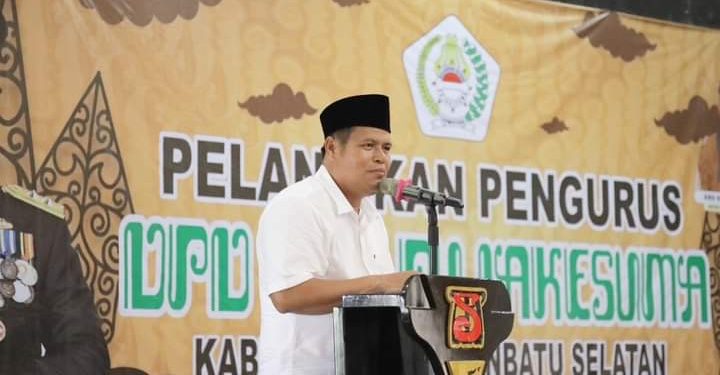 Wakil Bupati Labusel H.Ahmad Padli Tanjung Hadiri Pelantikan DPD Pujakesuma