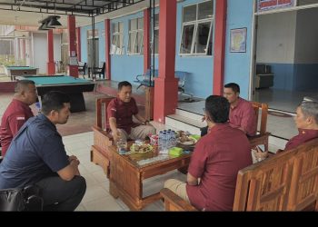 Lapas Narkotika Kelas IIA Pematangsiantar Menerima Kunjungan Kerja Dari Polres Kab.Simalungun Sebagai Bentuk Koordinasi Antar Instansi