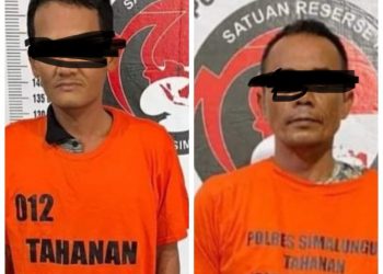 Karena Kasus Kepemilikan Narkotika jenis Sabu, Dua Warga Deli Serdang Di Tangkap
