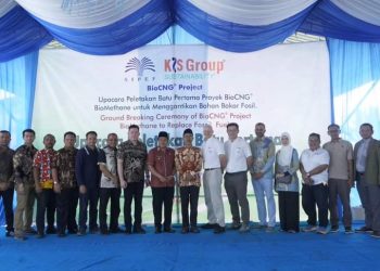 Bupati Labusel Hadiri Peletakan Batu Pertama Proyek Bio CNG PT. Tolan Tiga Estate