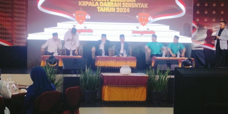 KPU Gelar Debat Publik Perdana Calon Bupati dan Wakil Bupati Kab.Labuhanbatu Selatan Pada Pemilihan Kepala Daerah Serentak 2024