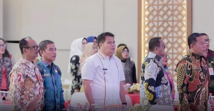 Wabup Labusel Hadiri Rapat Koordinasi Tim Percepatan Penurunab Stuntingdan Mitra Kerja Provinsi