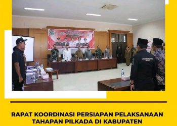 Pemkab Paluta Selenggarakan Rakoor Persiapan Pelaksanaan Pilkada