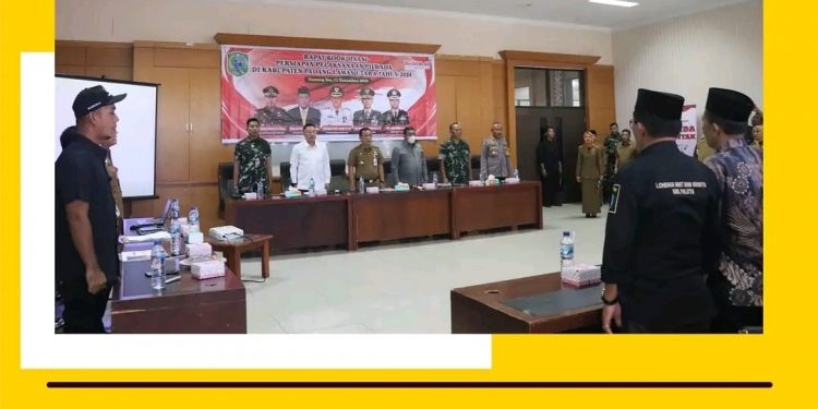 Pemkab Paluta Selenggarakan Rakoor Persiapan Pelaksanaan Pilkada