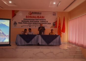 Bawaslu Labuhanbatu Selatan Gelar Sosialisasi Pengawasan Partisipatif Bersama Wartawan/Jurnalis Jelang Pilkada Serentak2024