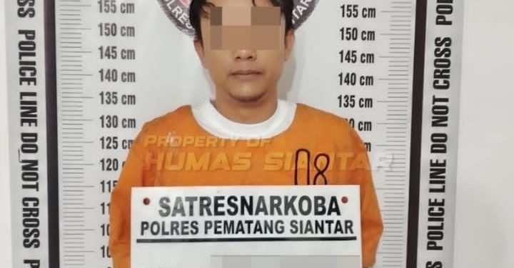 Pengedar Narkoba Di Tangkap Sat Resnarkoba Kota Pematangsiantar Saat Berada Di Pinggir Jalan