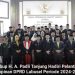 Wabup H.A.padli Tanjung Hadiri Pelantikan Pimpinan DPRD Labusel Periode 2024-2029