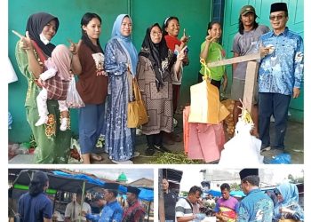 Cawabup Labusel 02 Naga Parlaungan Lubis Sambangi Pajak Tradisional Kotapinang