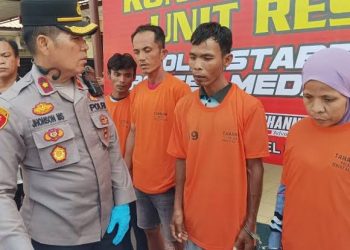 Kasus Kematian Tragis Dameriahta Tarigan Terungkap, Polsek Medan Tembung Tangkap Empat Pelaku