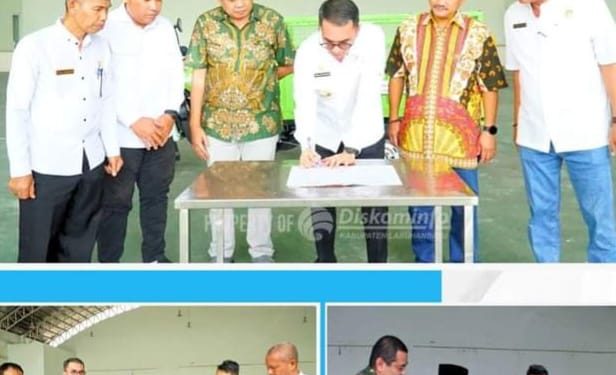 Pemkab Labuhan Batu Menerima Bantuan Becak Dari PT.Perkebunan Nusantara IV Regional 1 Labuhanbatu