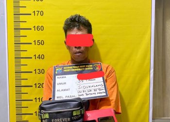 Lagi Polres Labusel Ungkap Kasus TP Narkotika di Desa Tanjung Medan
