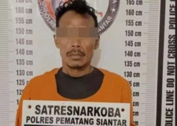 Residivis Narkoba Kembali Tertangkap Di Jalan Adam Malik, Kota Pematangsiantar