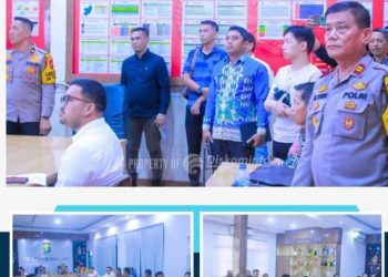 Jelang Nataru Kadis Kominfo dan Dishub Labura Ikuti Rapat Koordinasi Lintas Sektokral Dengan Polres Labuhan Batu