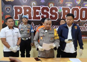 Polres Kota Pematangsiantar Gelar Konferensi Pers Terkait Penemuan Mayat Di Kecamatan Siantar Martoba