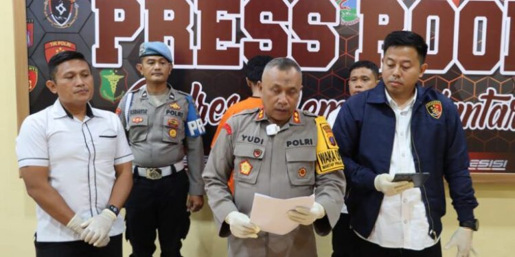 Polres Kota Pematangsiantar Gelar Konferensi Pers Terkait Penemuan Mayat Di Kecamatan Siantar Martoba