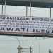Sejumlah Spanduk Sindiran Terhadap PDIP Terpajang di Beberapa Lokasi, Sebut Megawati “Ilegal”