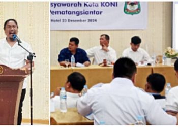 Rio Siahaan Terpilih Sebagai Ketua KONI Kota Pematangsiantar Periode 2024/2025, Dari Hasil Musyawarah Kota