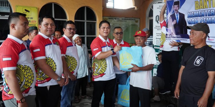Rutan Kelas I Medan Salurkan 300 Paket Bantuan Sosial Kepada Masyarakat Sekitar