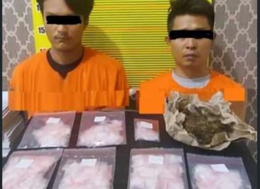 Polda Sumut Bersama Polres Pematangsiantar Bongkar Jaringan Narkoba Di Siantar, 151 Paket Sabu Dan Ganja Siap Edar Di Amankan