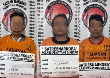 Tiga Pengedar Narkoba Di Jalan Sisingamangaraja Berhasil Di Amankan Polres Kota Pematangsiantar