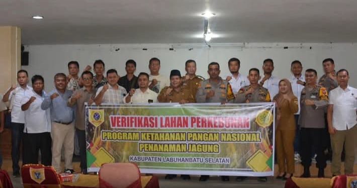 Wabup Ahmad Padli Tanjung Pimpin Rapat Penetapan Lahan Hanpang Untuk Penanaman Jagung