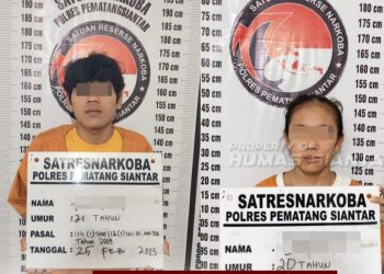 Bawa Sabu, Sepasang Kekasih Di Tangkap Satnarkoba Polres Siantar