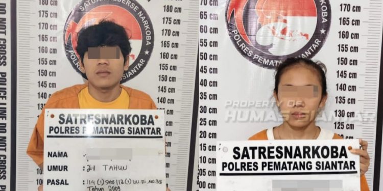 Bawa Sabu, Sepasang Kekasih Di Tangkap Satnarkoba Polres Siantar