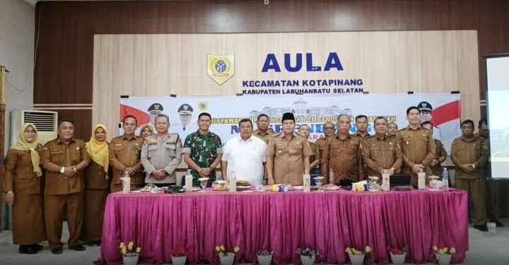 Wabup Labusel Buka Musyawarah Perencanaan Pembangunan (Musrenbang) RKPD Kecamatan Kotapinang