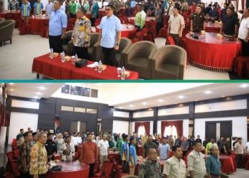 Sekda Labusel Hadiri Rakorda Dan Evaluasi Pengawasan Pemilihan Gubernur dan Wakil Gubernur, Bupati Dan Wakil Bupati, Serta Walikota Dan Wakil Walikota Tahun 2024