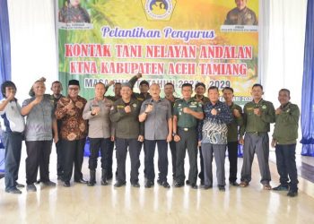 Pj. Sekda Aceh Tamiang Hadiri Pelantikan Pengurus KTNA Aceh Tamiang Periode 2024 – 2029
