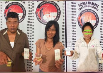 Warga Jalan Nagur Dan Jalan Tanah Jawa Diserahkan Ke BNNK Karena Positif Narkoba