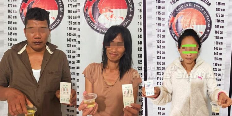 Warga Jalan Nagur Dan Jalan Tanah Jawa Diserahkan Ke BNNK Karena Positif Narkoba