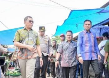 Pastikan Harga Sembako Stabil, Bupati Fery Tinjau Pasar (Pajak) Kotapinang – Torgamba