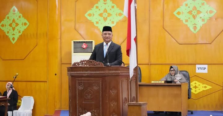 Bupati Drs. Armia Fahmi Ajak Anggota Dewan Dorong Inovasi Guna Genjot Pendapatan Asli Daerah