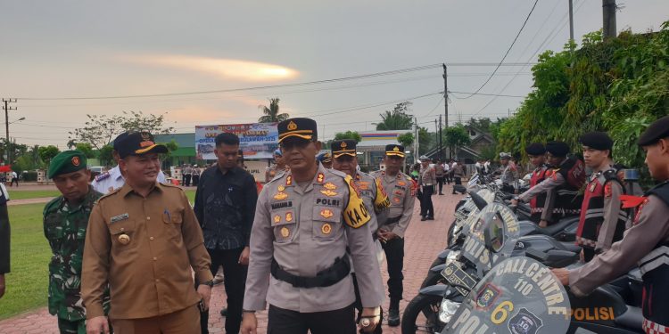 Bupati Ayahwa Hadiri Apel Gelar Pasukan Operasi Ketupat Seulawah 2025