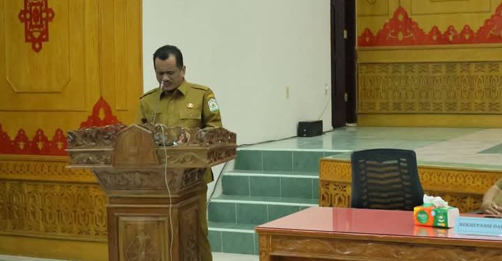 Wabup Aceh Tamiang, Ismail, SE, Buka Forum Konsultasi Publik Rancangan Awal RKPD Tahun 2026