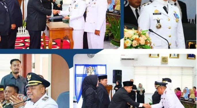 Pidato Perdana,Bupati Paparkan Misi Visi Pembangunan Kabupaten Labuhan Batu