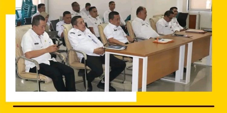 Bupati Paluta Diwakili Sekda Ikuti Rapat Peluncuran Indikator MCP KPK Tahun 2025