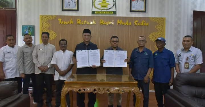 Bupati Armia Fahmi Dukung Penuh Pembangunan Gedung Pusat Pelatihan Komoditas Lestari
