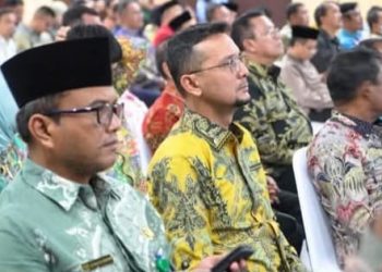 Bupati Labusel Fery Sahputra Hadiri Pisah Sambut Kepala BPK RI Perwakilan Sumatera Utara