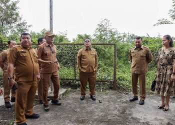 Walikota Kota Pematangsiantar Kunjungi Stadion Sepak Bola Sangna Waluh