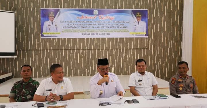 Bupati Aceh Tamiang Membuka Musrenbang, Akan Memprioritaskan Terutama Pengembangan Pariwisata