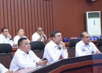 Bupati dan Wabup Labusel Hadiri Peluncuran Indikator IPKD dan MCP 2025 Bersama KPK