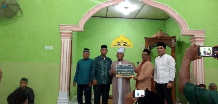 Wabup Aceh Tamiang, Mimpin Safari Ramadhan Di Mesjid Nurul Iman Didampingi Pejabat Pemkab