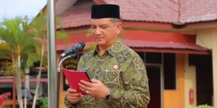 Bupati Irjen Pol. (Purn) Drs. Armia Fahmi, MH, Jadi Irup Pada Apel Gelar Pasukan Operasi Ketupat Seulawah 2025