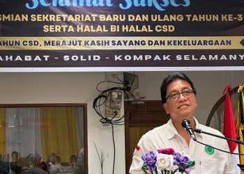 Peresmian Sekretariat Baru & HUT ke-3 CSD Sekaligus Halal Bi Halal, Yudi Siregar, SH, MH Kembali Terpilih Sebagai Ketua Umum